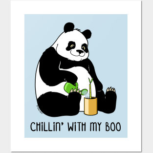 Panda's Boo Posters and Art
